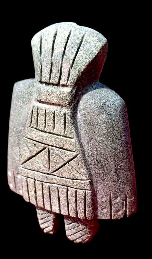Stone Warrior Sculpture  Athena