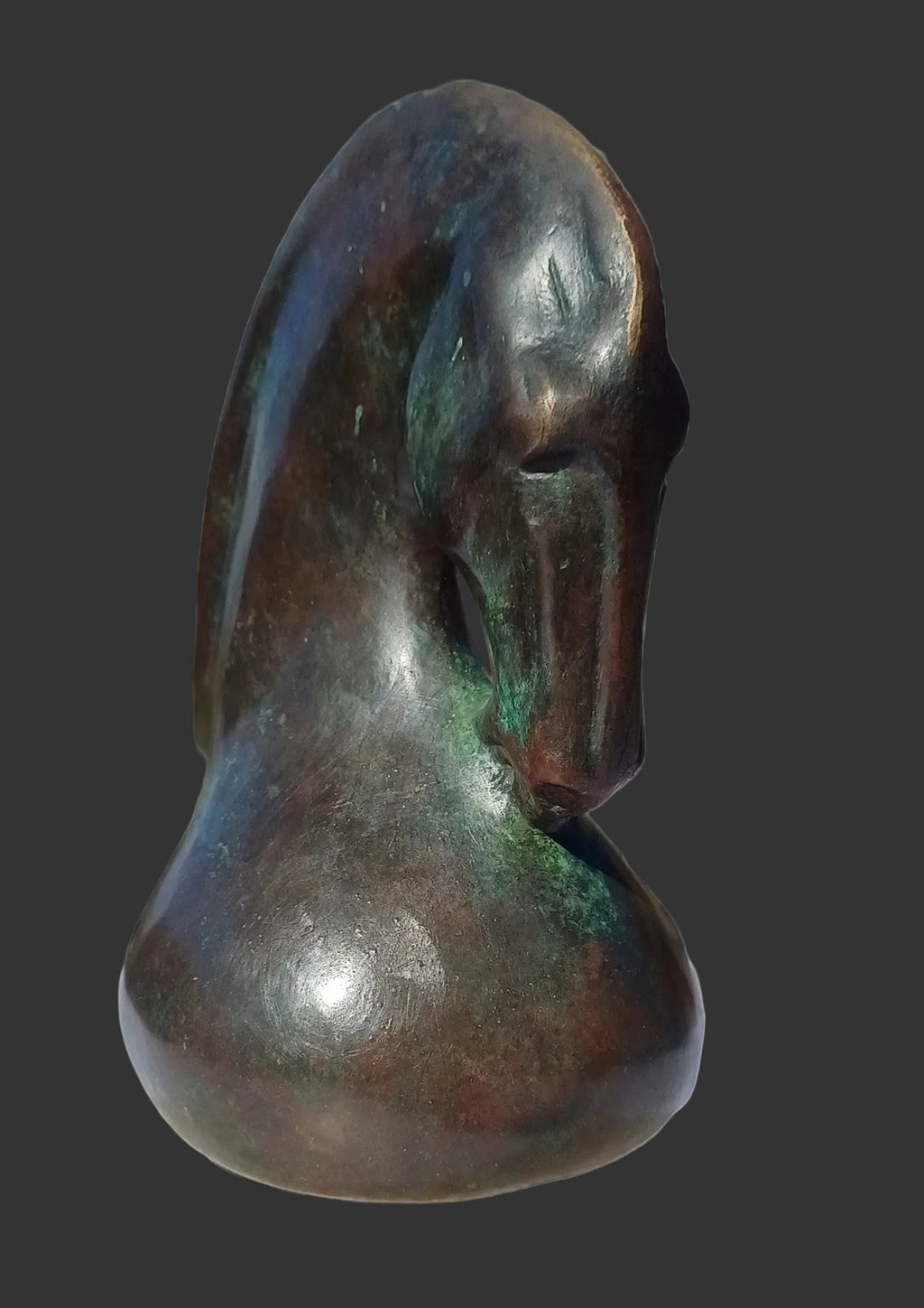 Large Bronze Horse Brown