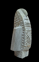 Abstract Owl Sculpture  Totem