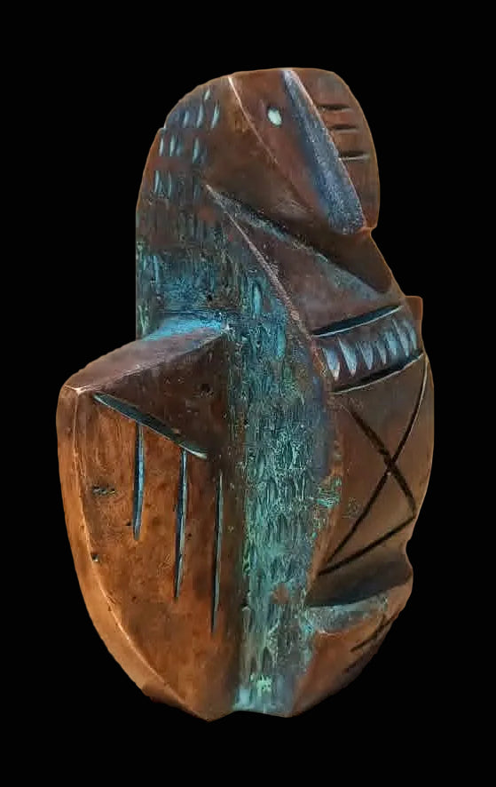 Bronze Ironic Owl Green