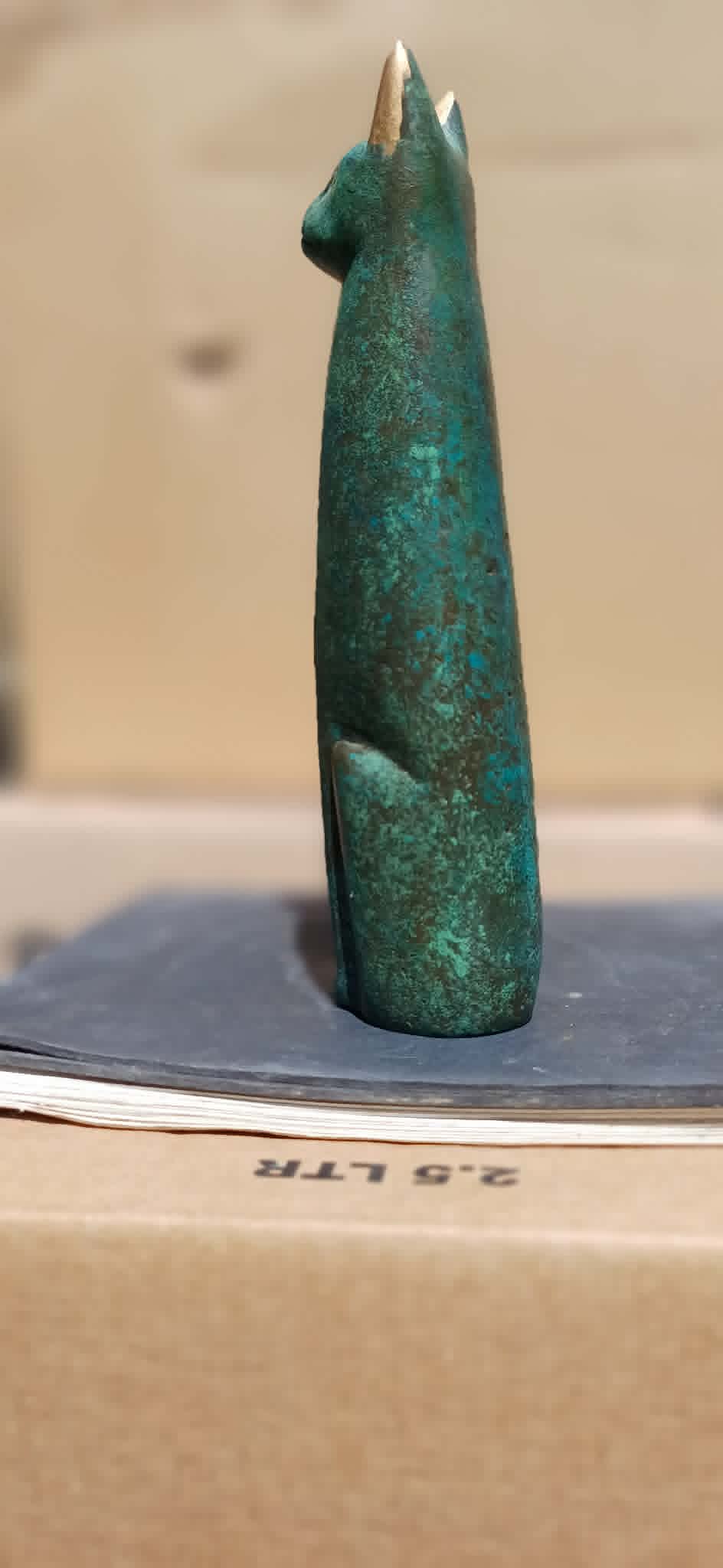 Bronze Figure Mau (Cat)