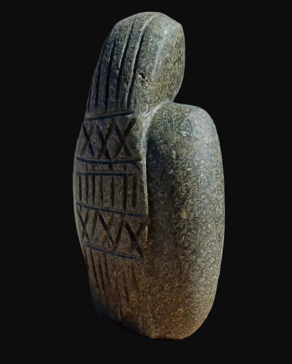 Small Stone Celtic Warrior Sculpture Squire