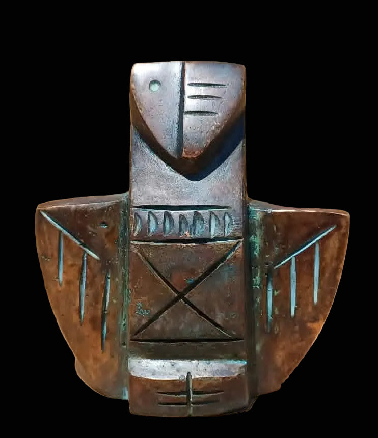 Bronze Ironic Owl Green