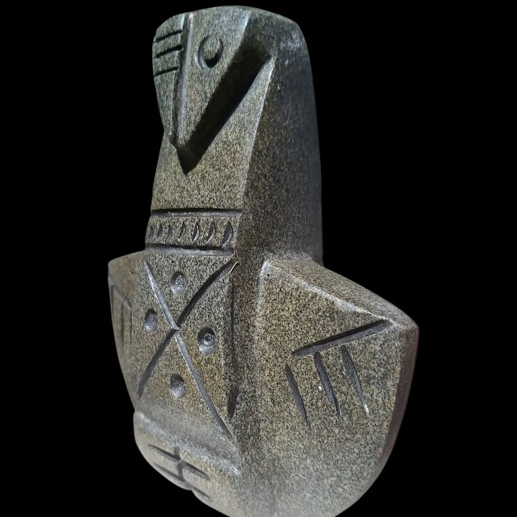 Owl Bird Sculpture  Guardian