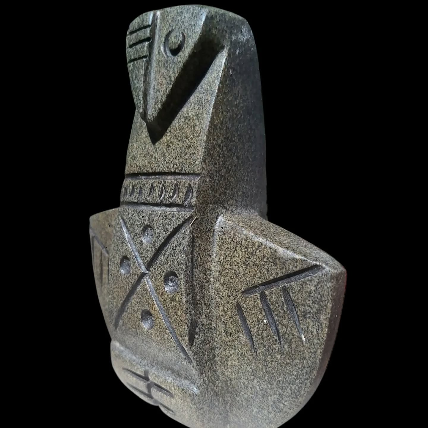 Owl Bird Sculpture  Guardian